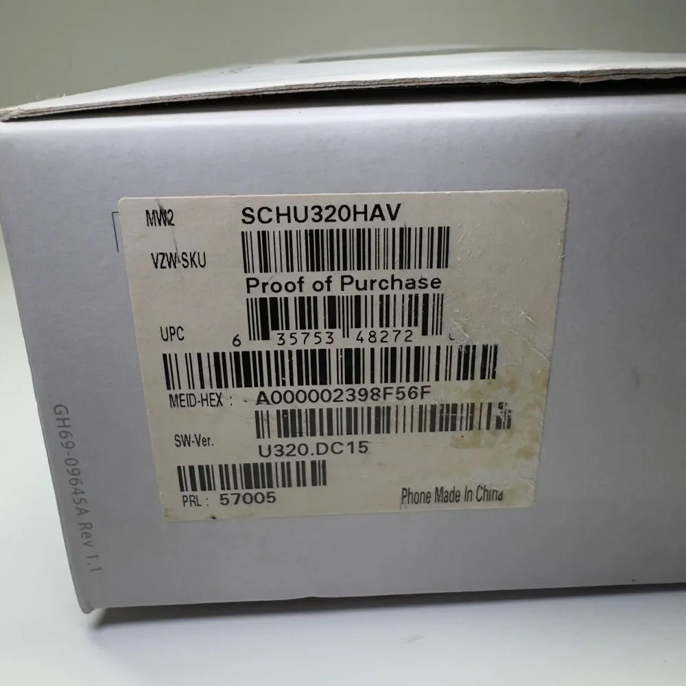 Samsung Haven Model SCHU320 Flip Phone Dark Gray